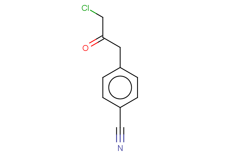 4-(3-chloro-2-oxopropyl)benzonitrile