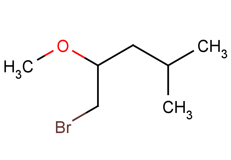 1-bromo-2-methoxy-4-methylpentane