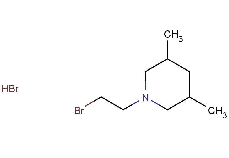 1-(2-bromoethyl)-3,5-dimethylpiperidine hydrobromide