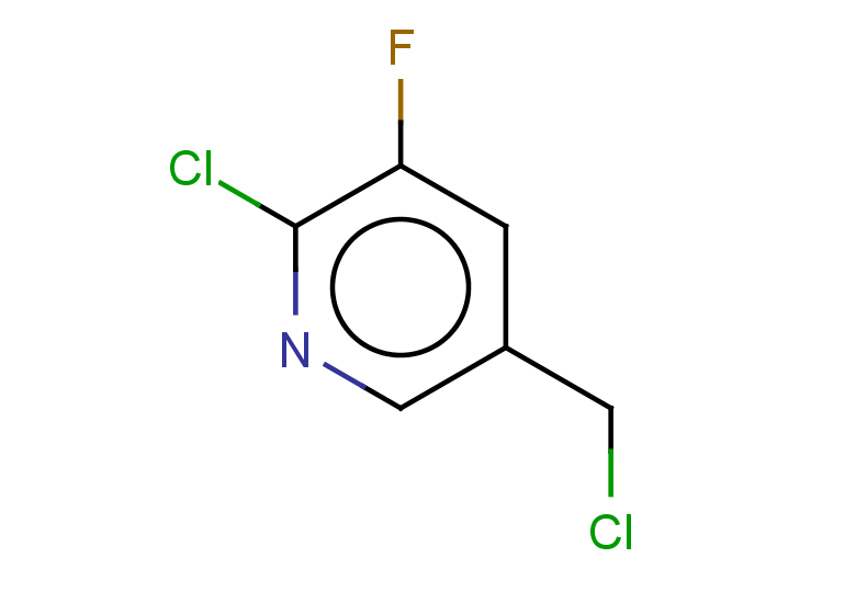 2-chloro-5-(chloromethyl)-3-fluoropyridine