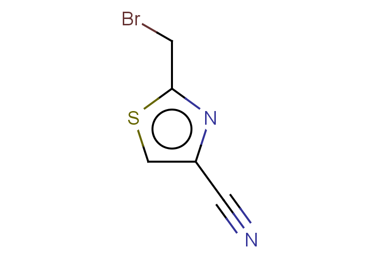 2-(bromomethyl)-1,3-thiazole-4-carbonitrile