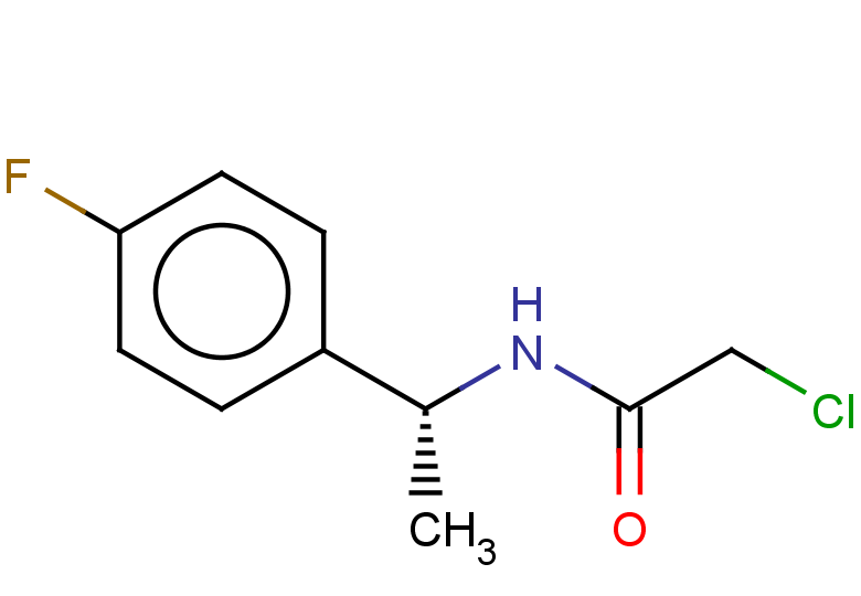 2-chloro-N-[(1R)-1-(4-fluorophenyl)ethyl]acetamide