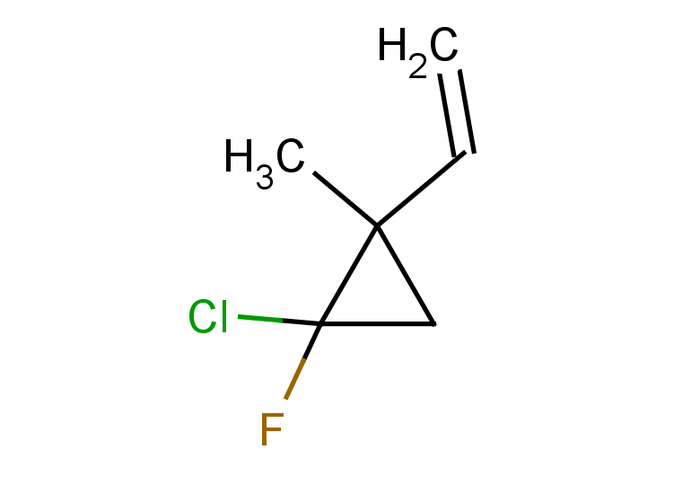 1-chloro-2-ethenyl-1-fluoro-2-methylcyclopropane