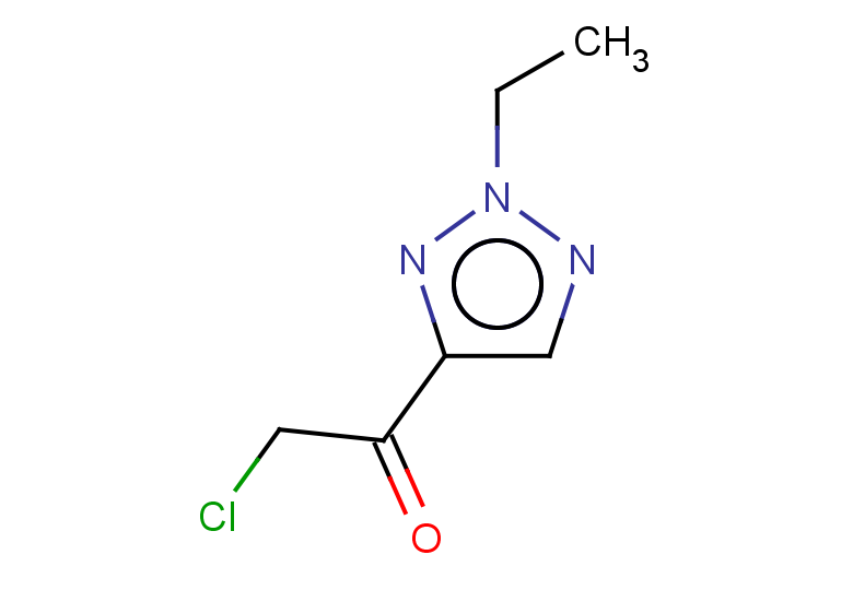 2-chloro-1-(2-ethyl-2H-1,2,3-triazol-4-yl)ethan-1-one