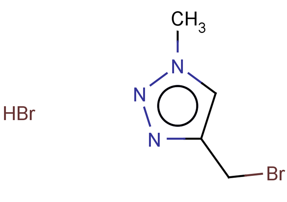 4-(bromomethyl)-1-methyl-1H-1,2,3-triazole hydrobromide
