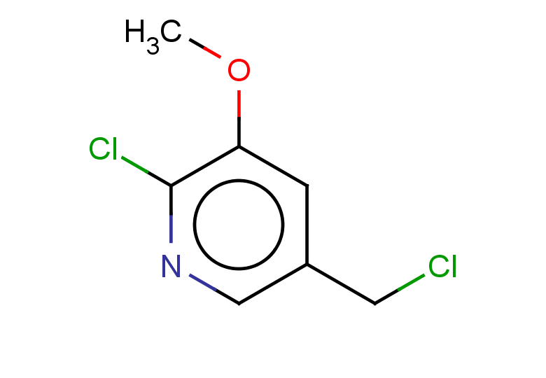 2-chloro-5-(chloromethyl)-3-methoxypyridine
