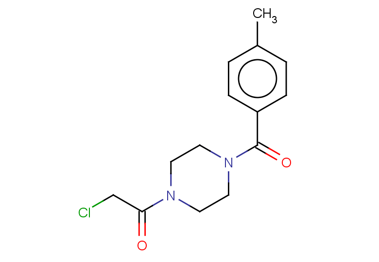 2-chloro-1-[4-(4-methylbenzoyl)piperazin-1-yl]ethan-1-one