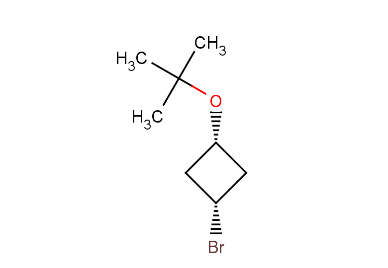 rac-(1s,3s)-1-bromo-3-(tert-butoxy)cyclobutane, cis