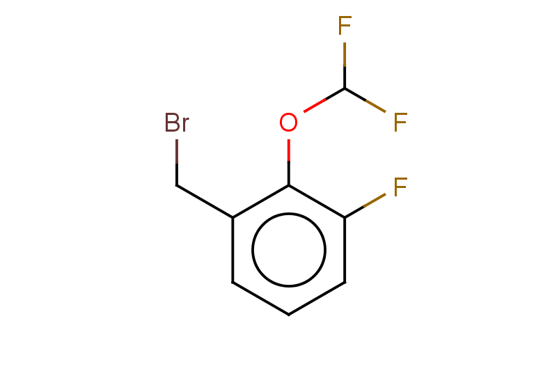 1-(bromomethyl)-2-(difluoromethoxy)-3-fluorobenzene
