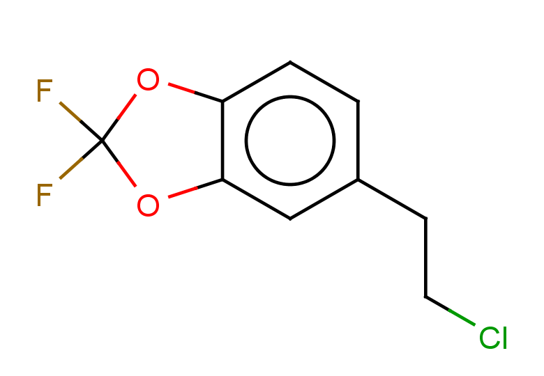 5-(2-chloroethyl)-2,2-difluoro-1,3-dioxaindane