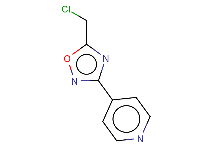 4-[5-(chloromethyl)-1,2,4-oxadiazol-3-yl]pyridine
