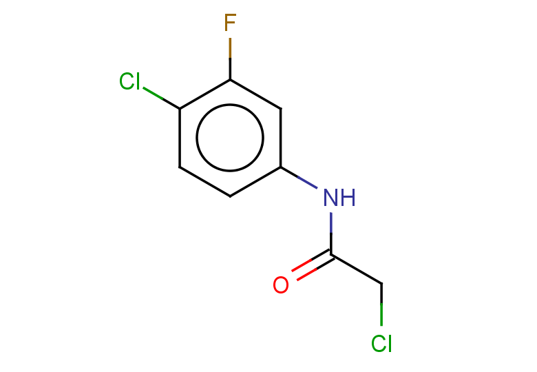 2-chloro-N-(4-chloro-3-fluorophenyl)acetamide