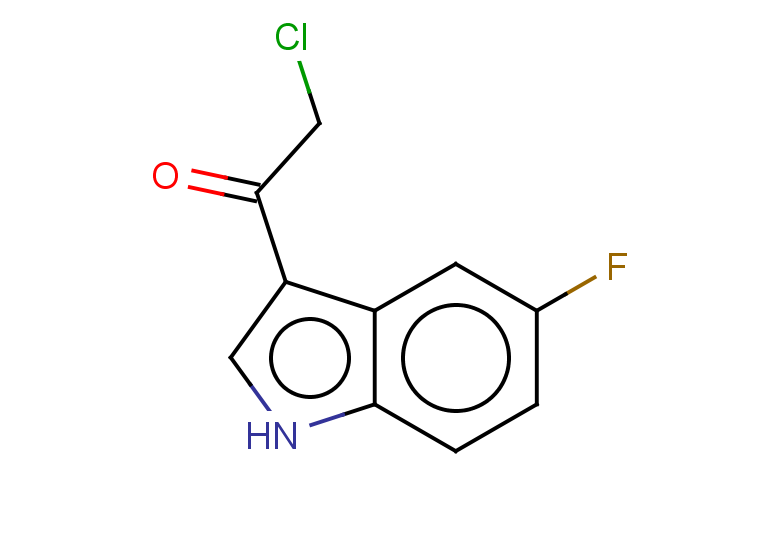 2-chloro-1-(5-fluoro-1H-indol-3-yl)ethan-1-one