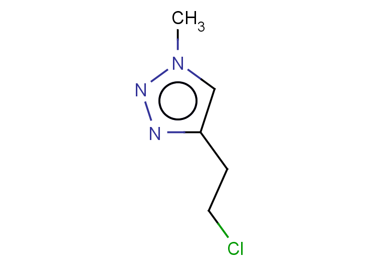 4-(2-chloroethyl)-1-methyl-1H-1,2,3-triazole