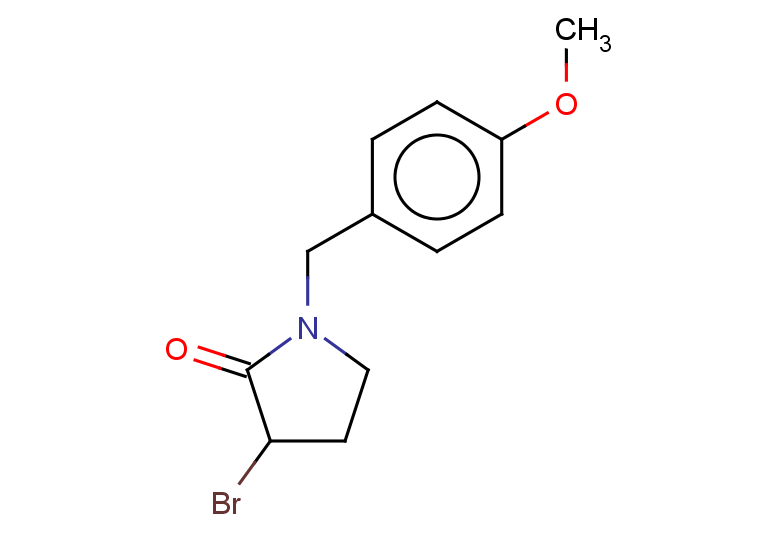3-bromo-1-[(4-methoxyphenyl)methyl]pyrrolidin-2-one