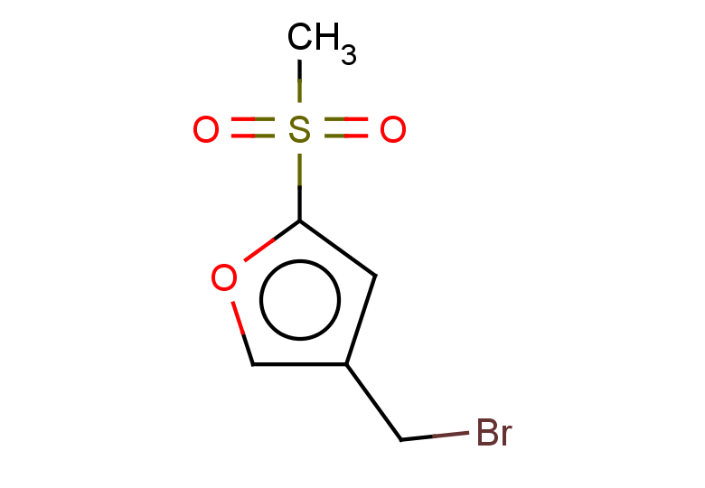 4-(bromomethyl)-2-methanesulfonylfuran