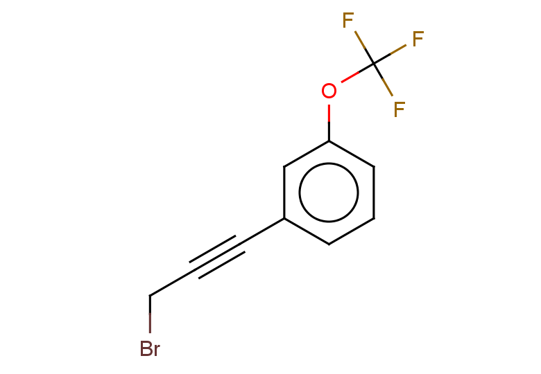 1-(3-bromoprop-1-yn-1-yl)-3-(trifluoromethoxy)benzene