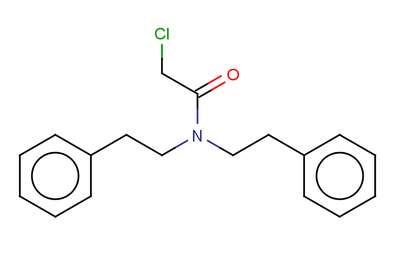 2-chloro-N,N-bis(2-phenylethyl)acetamide