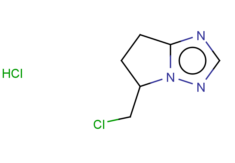 5-(chloromethyl)-5H,6H,7H-pyrrolo[1,2-b][1,2,4]triazole hydrochloride