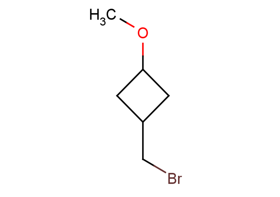 1-(bromomethyl)-3-methoxycyclobutane, Mixture of diastereomers