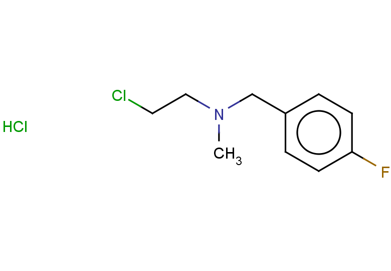 (2-chloroethyl)[(4-fluorophenyl)methyl]methylamine hydrochloride