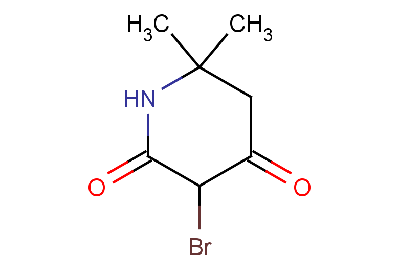 3-bromo-6,6-dimethylpiperidine-2,4-dione