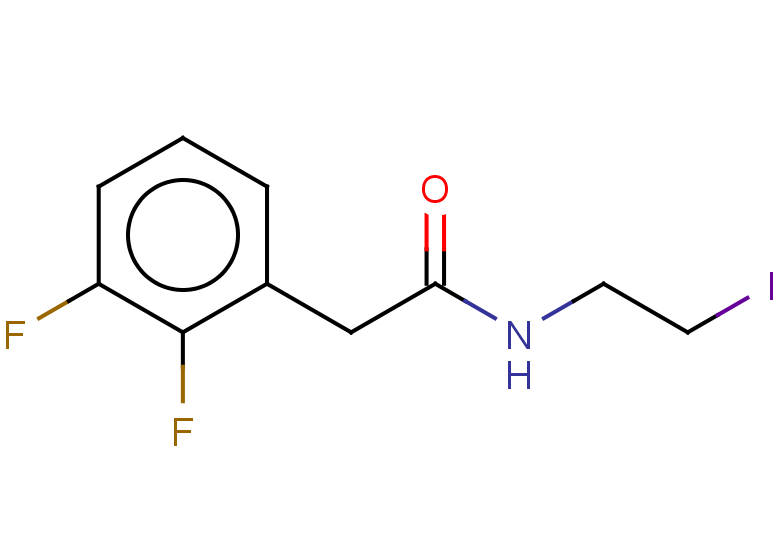 2-(2,3-difluorophenyl)-N-(2-iodoethyl)acetamide