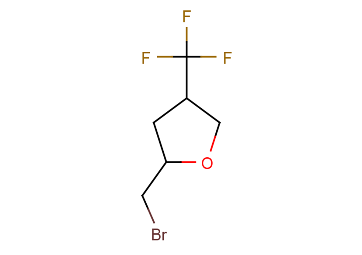 2-(bromomethyl)-4-(trifluoromethyl)oxolane, Mixture of diastereomers
