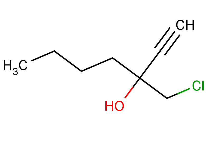 3-(chloromethyl)hept-1-yn-3-ol