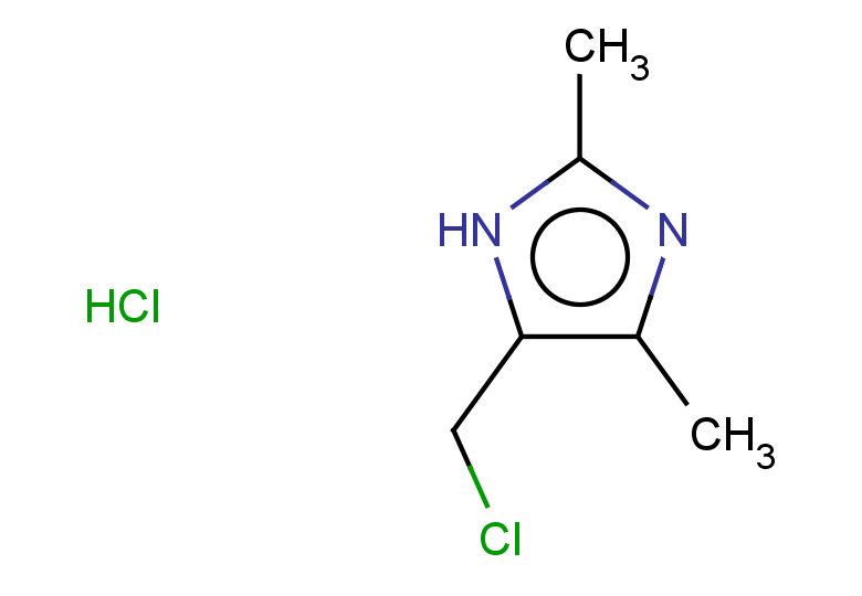 5-(chloromethyl)-2,4-dimethyl-1H-imidazole hydrochloride