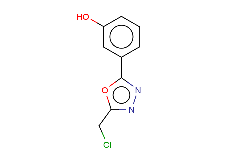 3-[5-(chloromethyl)-1,3,4-oxadiazol-2-yl]phenol