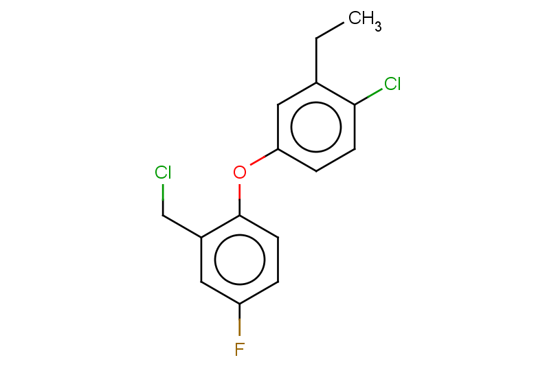 1-chloro-4-[2-(chloromethyl)-4-fluorophenoxy]-2-ethylbenzene
