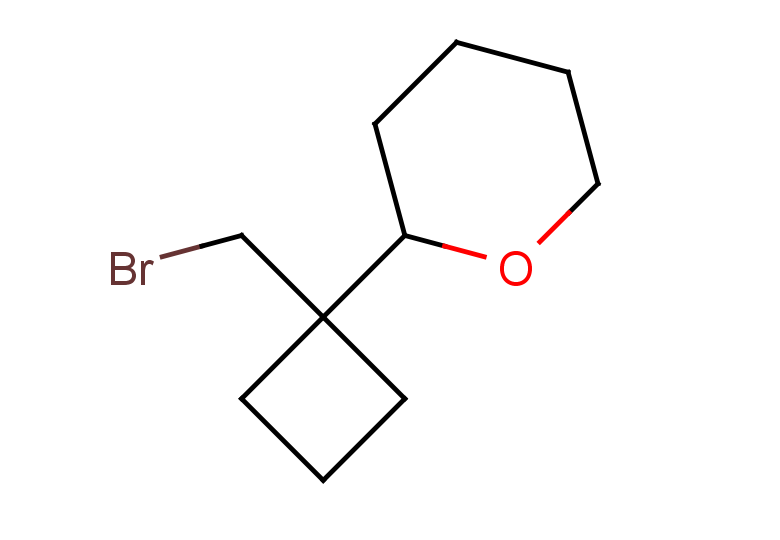 2-[1-(bromomethyl)cyclobutyl]oxane