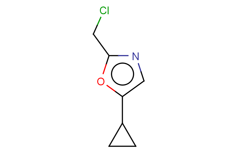 2-(chloromethyl)-5-cyclopropyl-1,3-oxazole