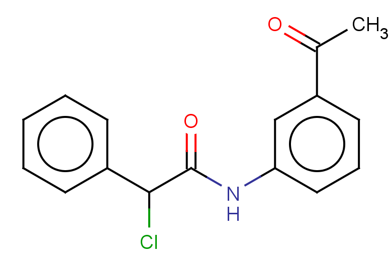 N-(3-acetylphenyl)-2-chloro-2-phenylacetamide