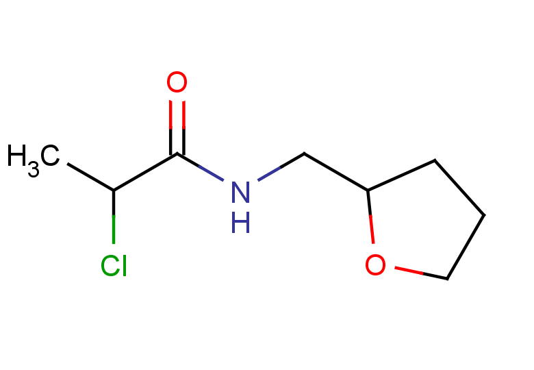 2-chloro-N-[(oxolan-2-yl)methyl]propanamide