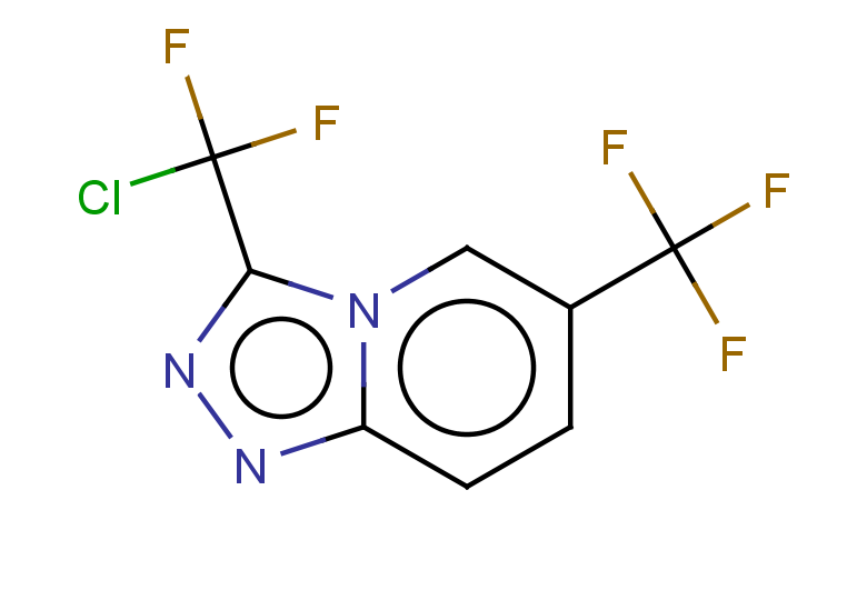 3-(chlorodifluoromethyl)-6-(trifluoromethyl)-[1,2,4]triazolo[4,3-a]pyridine