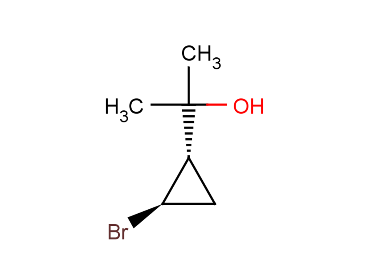 rac-2-[(1R,2S)-2-bromocyclopropyl]propan-2-ol, trans