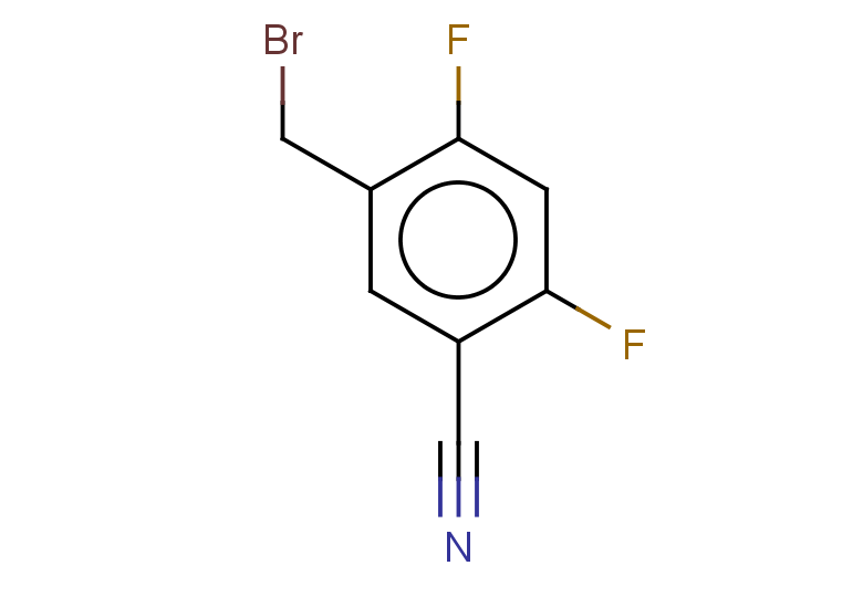 5-(bromomethyl)-2,4-difluorobenzonitrile