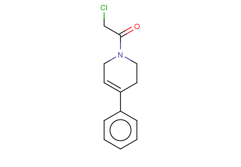 2-chloro-1-(4-phenyl-1,2,3,6-tetrahydropyridin-1-yl)ethan-1-one