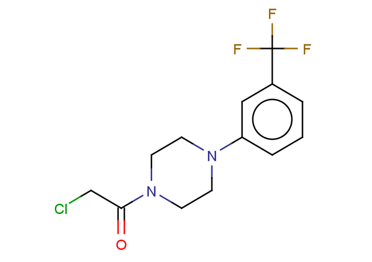 2-chloro-1-{4-[3-(trifluoromethyl)phenyl]piperazin-1-yl}ethan-1-one