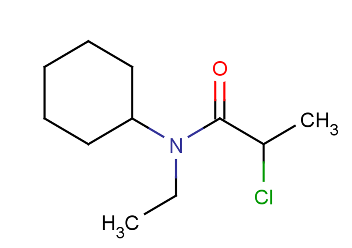 2-chloro-N-cyclohexyl-N-ethylpropanamide