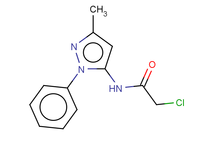 2-chloro-N-(3-methyl-1-phenyl-1H-pyrazol-5-yl)acetamide