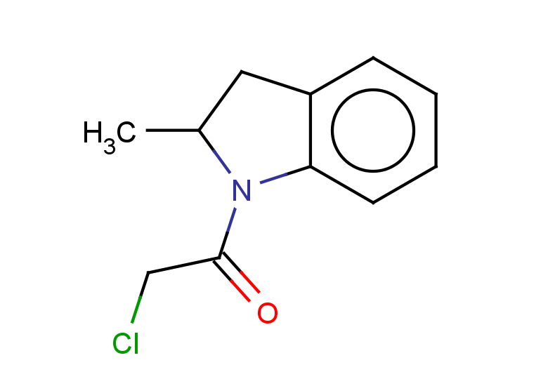 2-chloro-1-(2-methyl-2,3-dihydro-1H-indol-1-yl)ethan-1-one