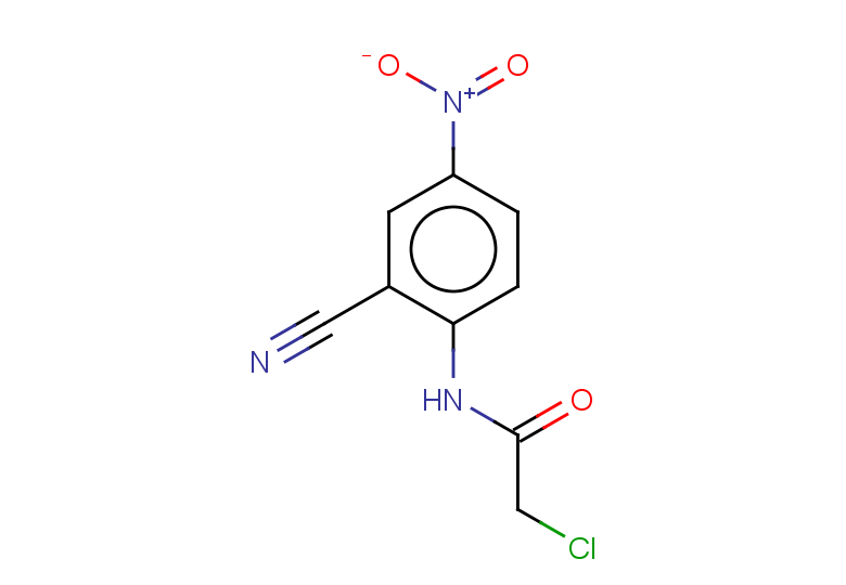 2-chloro-N-(2-cyano-4-nitrophenyl)acetamide