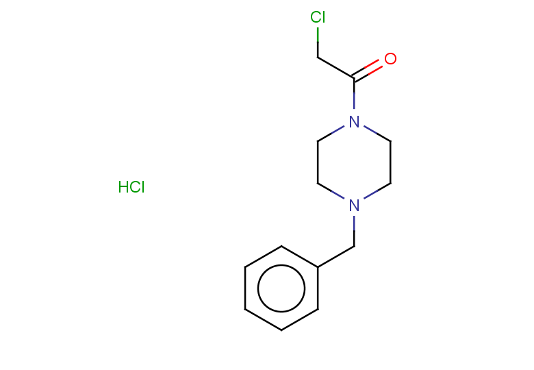 1-(4-benzylpiperazin-1-yl)-2-chloroethan-1-one hydrochloride