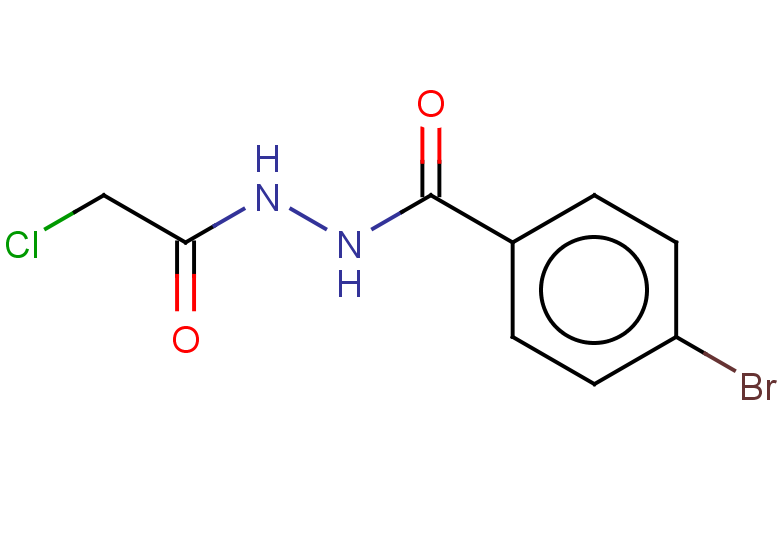 4-bromo-N'-(2-chloroacetyl)benzohydrazide