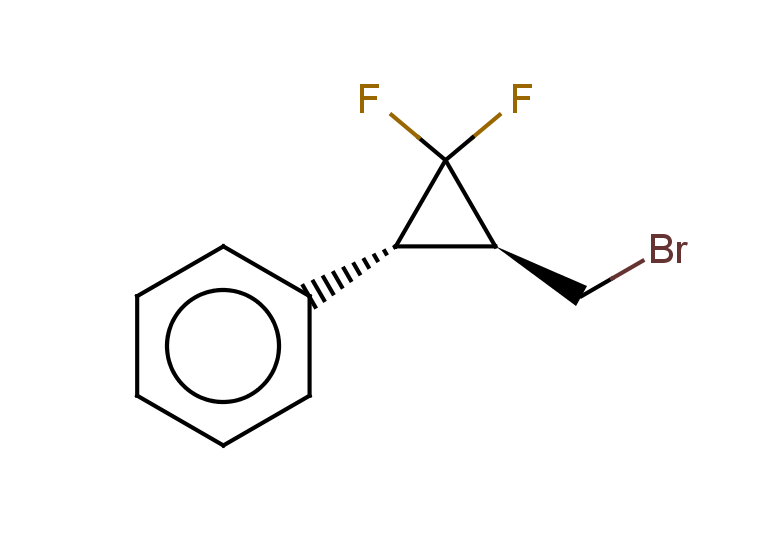 rac-[(1R,3S)-3-(bromomethyl)-2,2-difluorocyclopropyl]benzene, trans