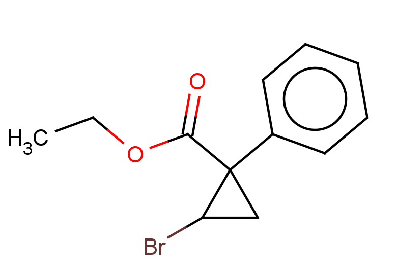 ethyl 2-bromo-1-phenylcyclopropane-1-carboxylate