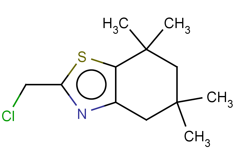 2-(chloromethyl)-5,5,7,7-tetramethyl-4,5,6,7-tetrahydrobenzo[d]thiazole